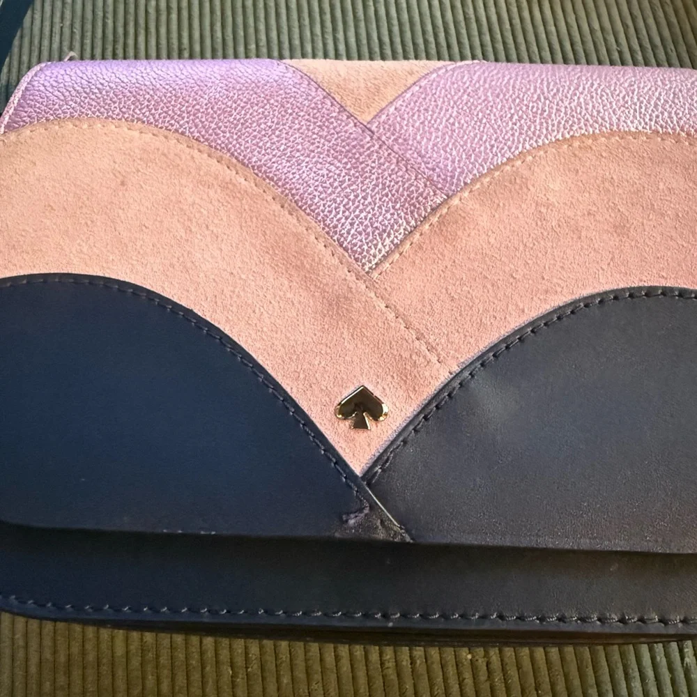 Kate Spade Stylish Pink and Blue Women's Bag